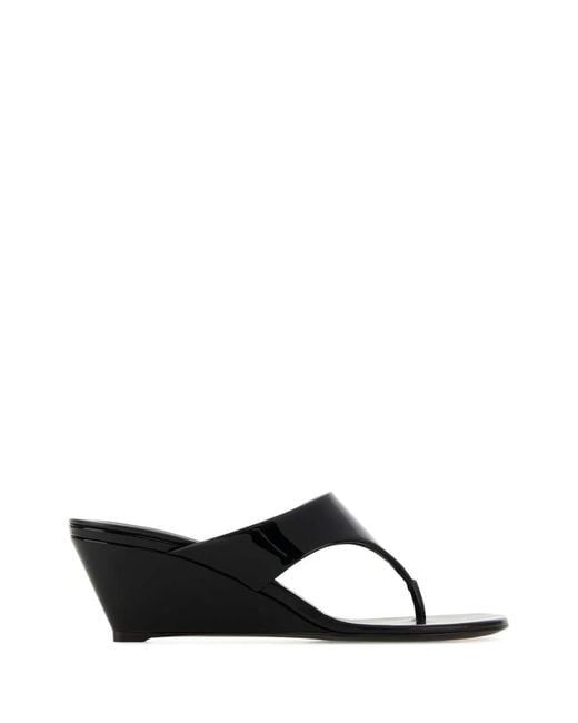 Prada Black Infradito