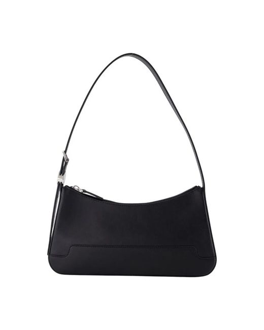 Marni Black Leather Shoulder Bag
