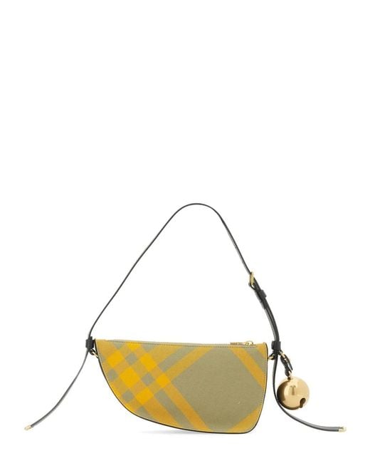 Burberry Natural Mini "Shield" Bag