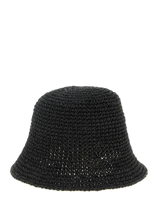 Maison Michel Black 'Pablo' Hat