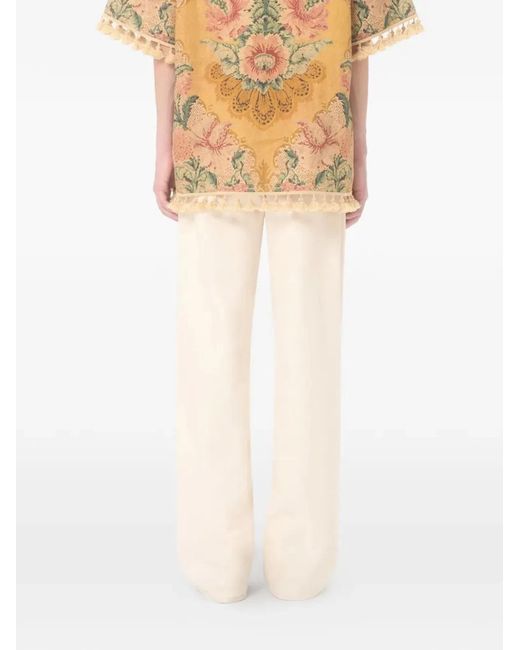 Valentino Garavani Natural Cotton Jeans for men