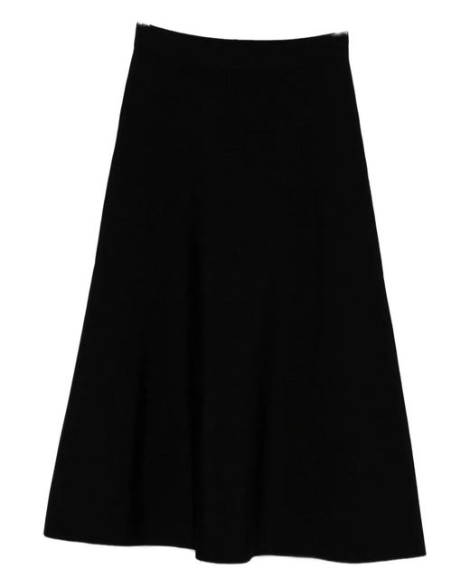 Emporio Armani Black Light Wheel Skirt