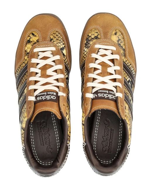 Adidas Brown Adidas Originals Wales Bonner Gazelle Snake Shoes