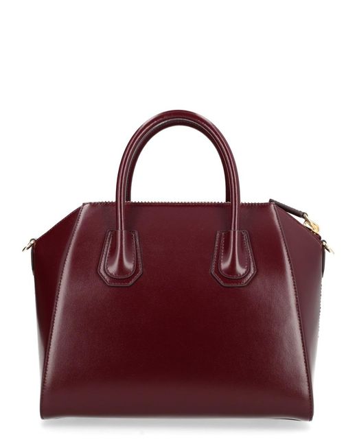Givenchy Purple Shoulder Bag Antigona Leather Calf