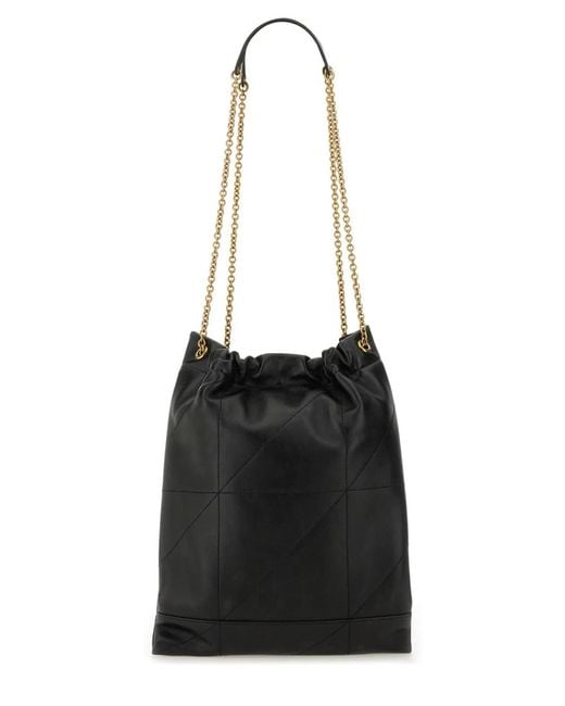Saint Laurent Black Ysl Bo Jamie Pochon 7_Agneau P