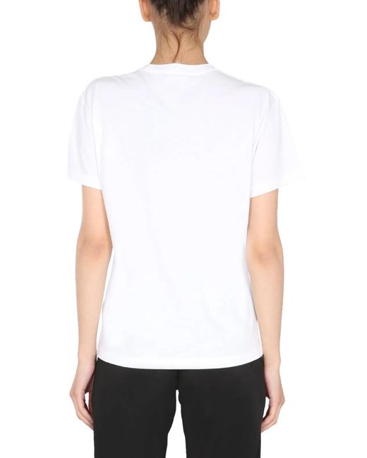 Raf Simons White Crew Neck T-Shirt