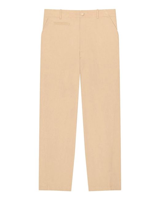 Givenchy Natural Button-Fastening Trousers for men