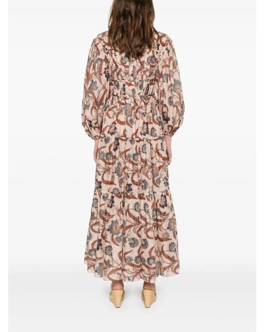 Zimmermann White Ascension Tie Billow Maxi