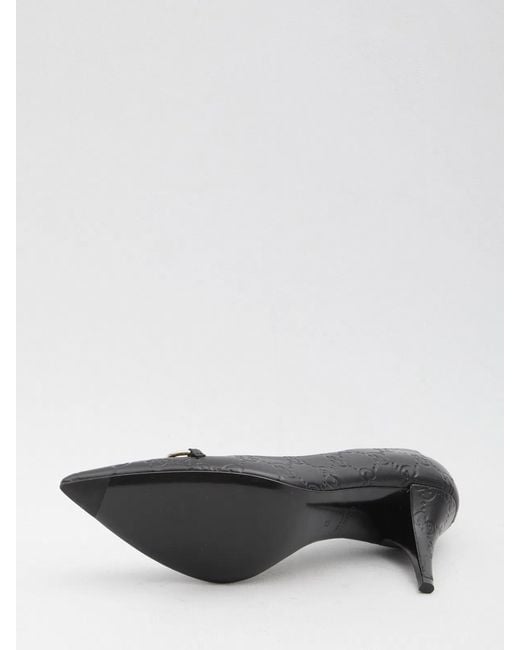 Gucci Black Pumps With Horsebit