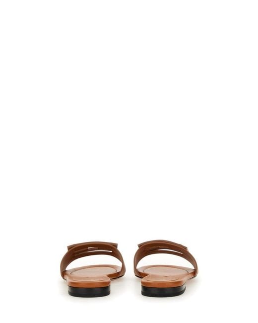 Fendi Brown Slide