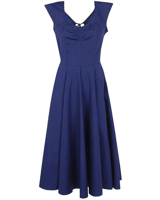 Aspesi Blue Midi Dress