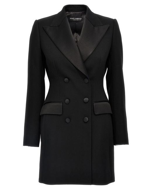 Dolce & Gabbana Black Dolce & Gabbana 'Dolce' Tuxedo Blazer