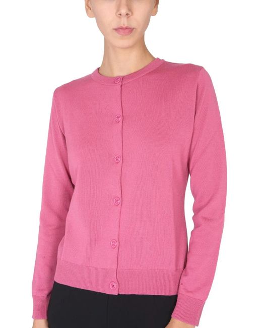 Boutique Moschino Pink Wool Jersey