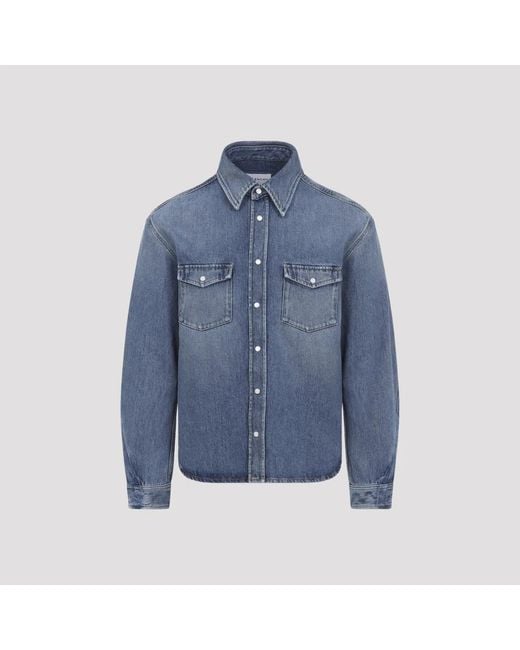 Givenchy Blue Classic Shirt for men