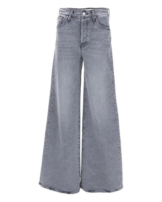 Mother Gray Jeans With Five Pockets