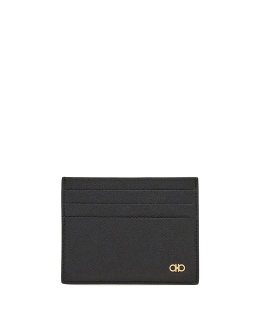 Ferragamo Black Leather Wallet for men