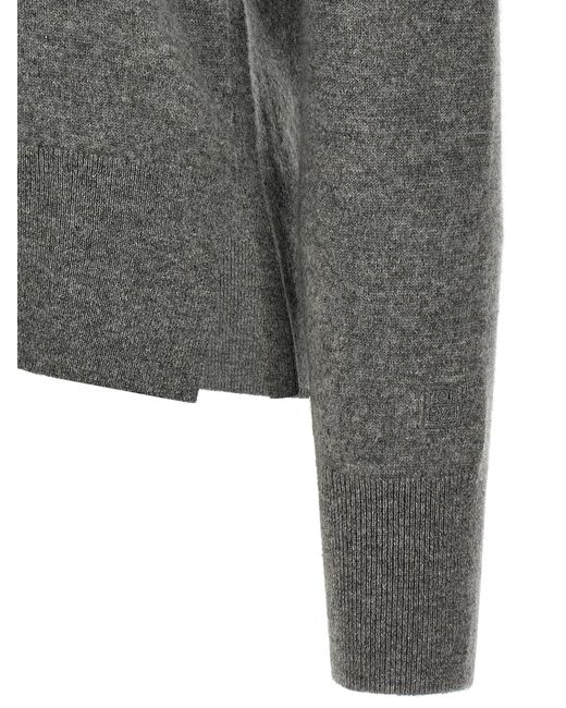 Totême  Gray Cashmere Sweater