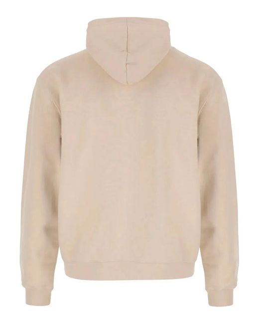 Jacquemus Natural "Le Hoodie Gros Grain" Hoodie Sweatshirt for men