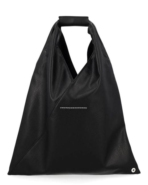 MM6 by Maison Margiela Black Borsa "Japanese" Small