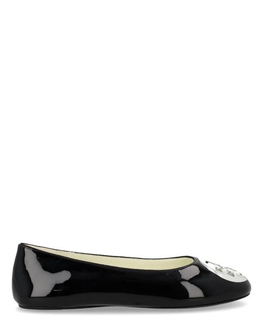 Tory Burch Black Leather Flat