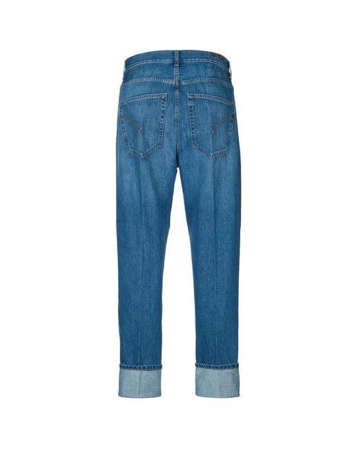 Dondup Blue Pantalone Paco for men
