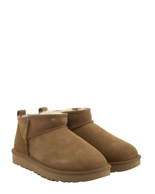 Ugg Brown Classic Ultra Mini