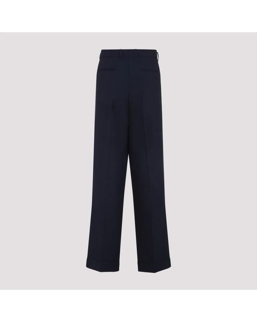 Casablanca Blue Wool Pant for men