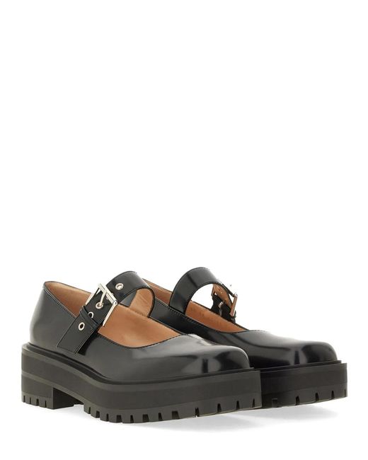 Gianvito Rossi Black Leather Sandal