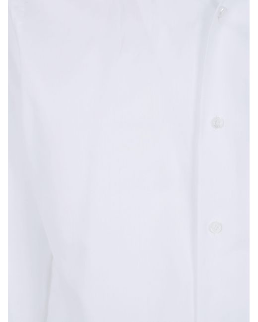 Barba Napoli White Classic Shirt for men