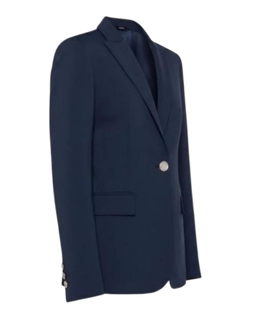 Pinko Blue Signum Technical Blazer Jacket