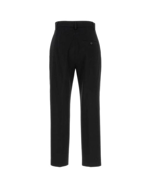 Lanvin Black Wool Pant