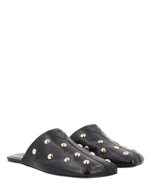 Chloé Black Sabot Rita