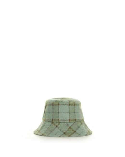 Helen Kaminski Green Wool Hat
