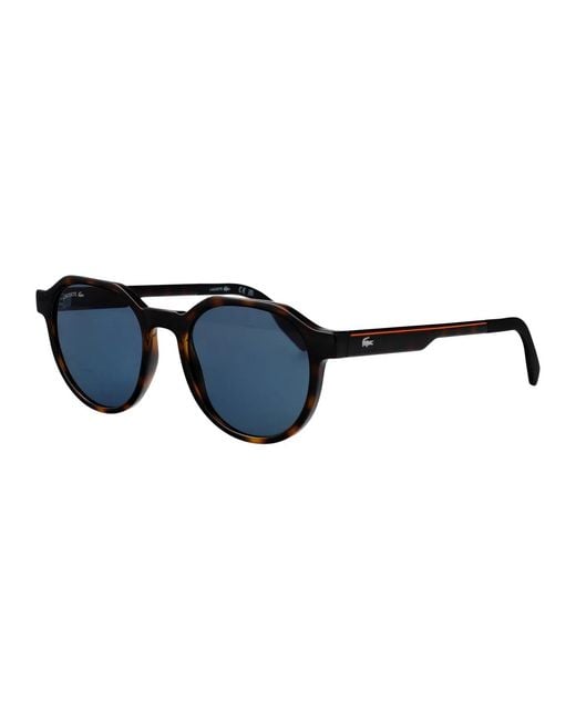 Lacoste Blue Injected Sunglasses for men