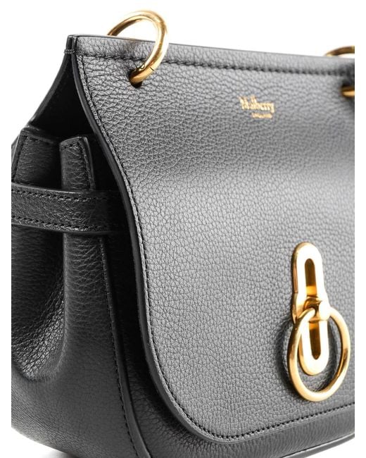 Mulberry Black Amberley Satchel Bag