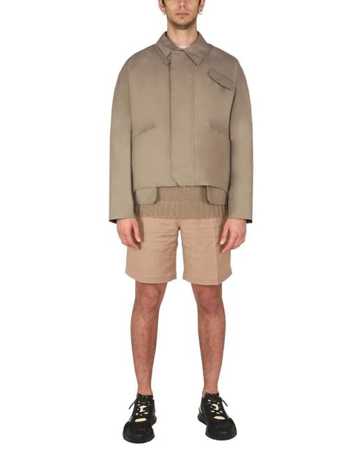 Fendi Natural Cotton And Cashmere Sweater for men