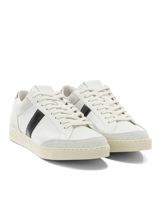 Tom Ford White "Blake" Sneakers for men