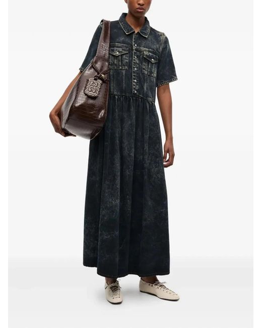 Ganni Brown Rec Le Shoulder Bags
