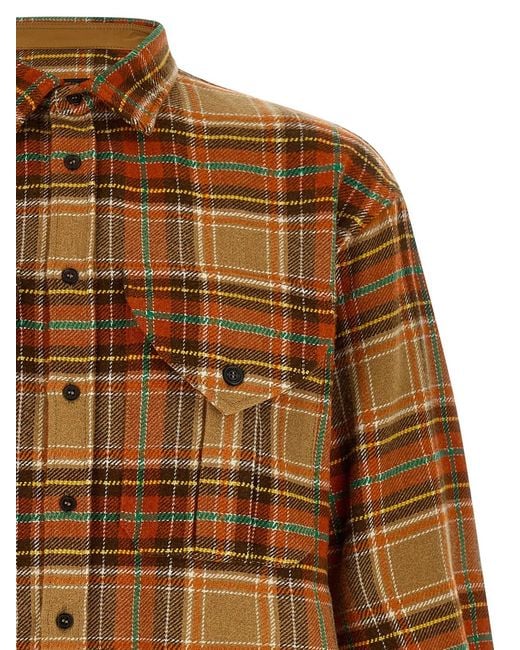DSquared² Brown 'D2 Cottage Military' Shirt for men