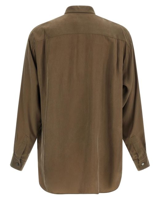 Ssstein Green Copper Blouse for men