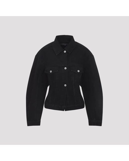 Jacquemus Black Denim Jacket Denimes