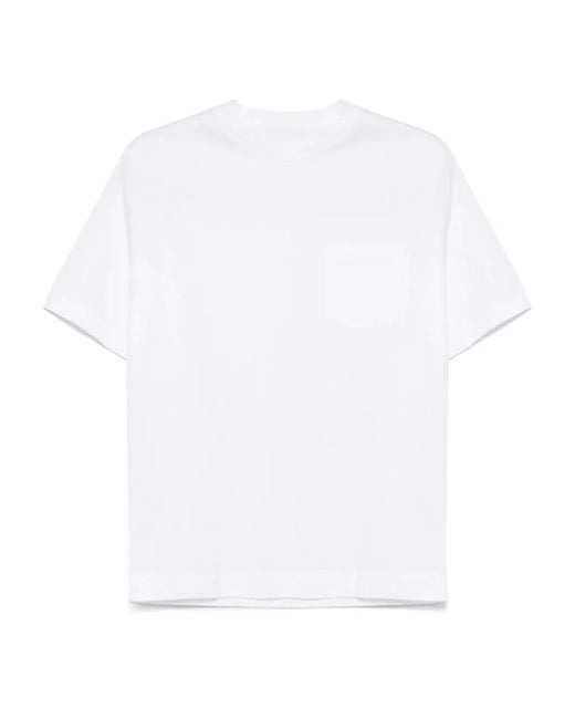 Circolo 1901 White Cotton T-Shirt for men