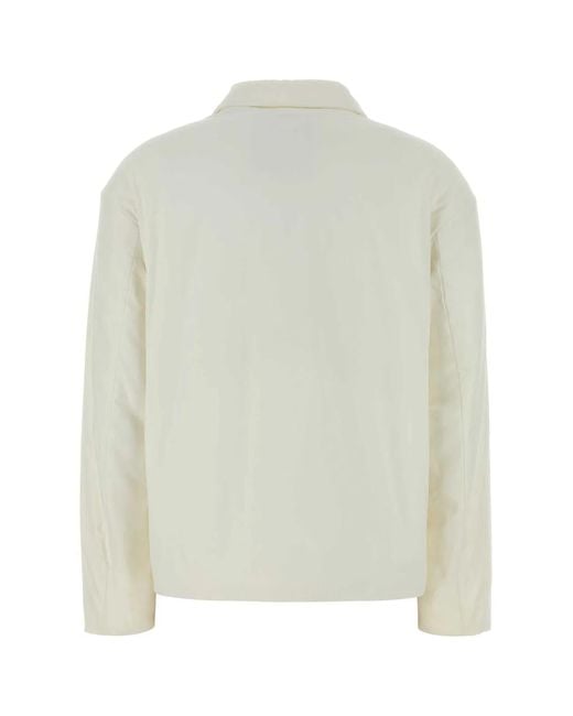 Herno White Shirt Jacket