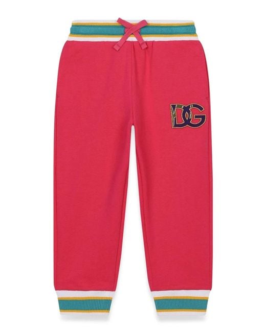 Dolce & Gabbana Red Dolce & Gabbana Pants