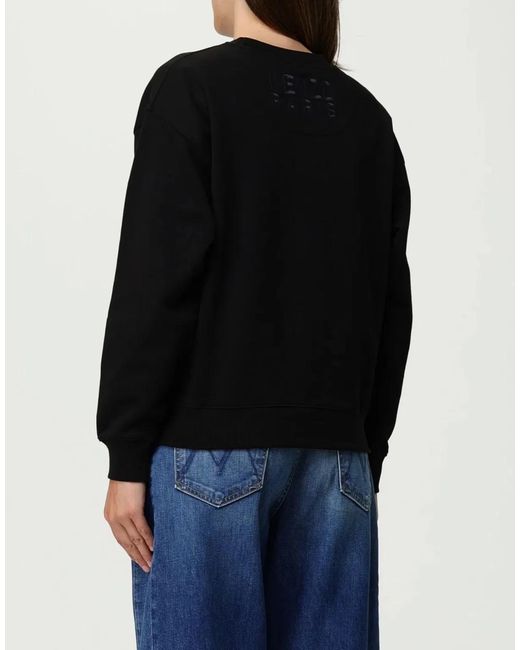 KENZO Black Happy Tiger Logo Sweatshirt