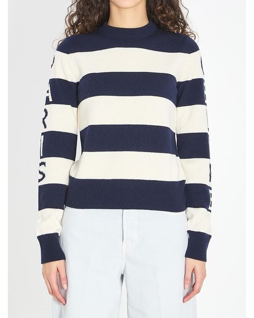 Céline Blue Maglia Con Logo