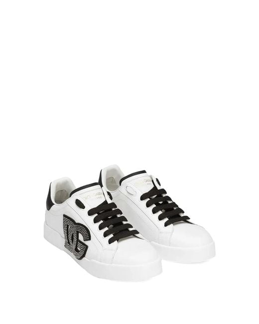 Dolce & Gabbana White Dolce & Gabbana Sneakers
