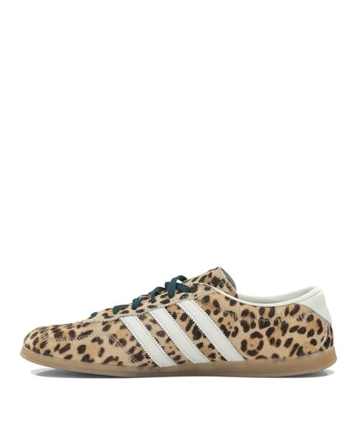 Adidas Originals Natural Gazelle Lo Pro Leather Rubber Sneakers
