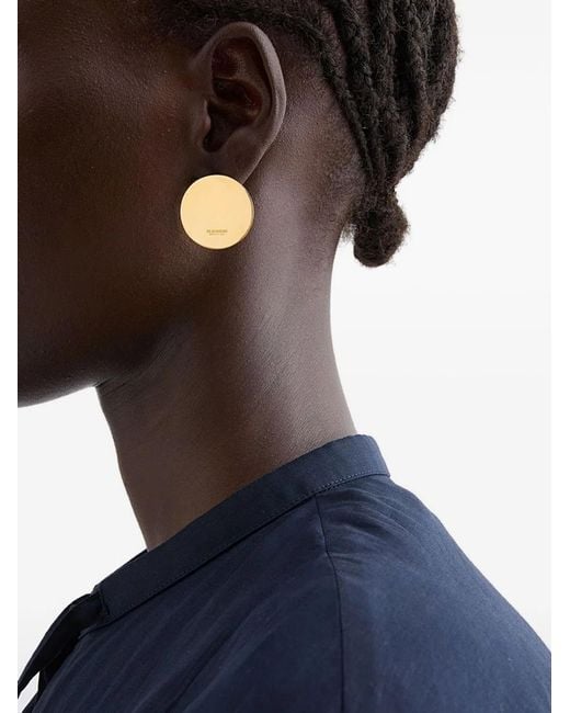 Jil Sander Metallic Tone Studs Bijoux