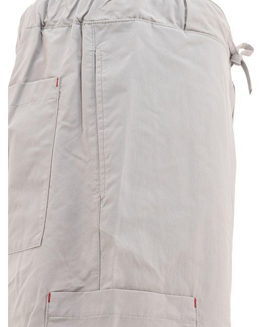 GR10K Gray Short With Drawstring Waist Shorts for men